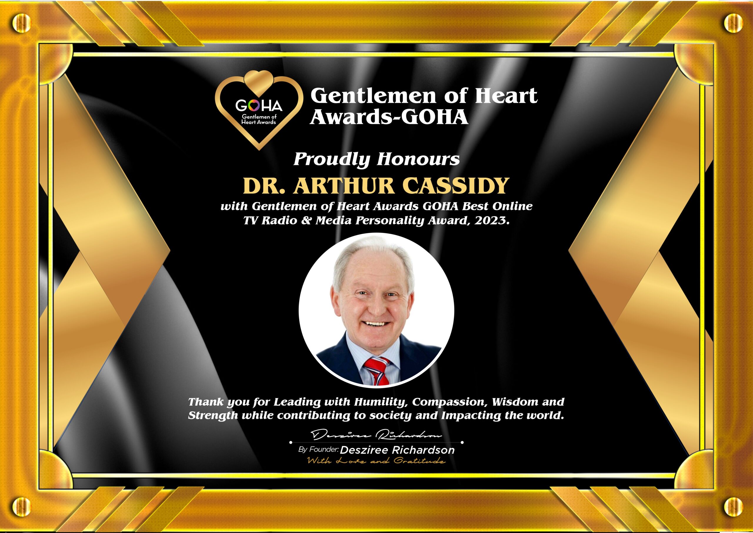 GOHA Certificate 2023 (Dr. Arthur)