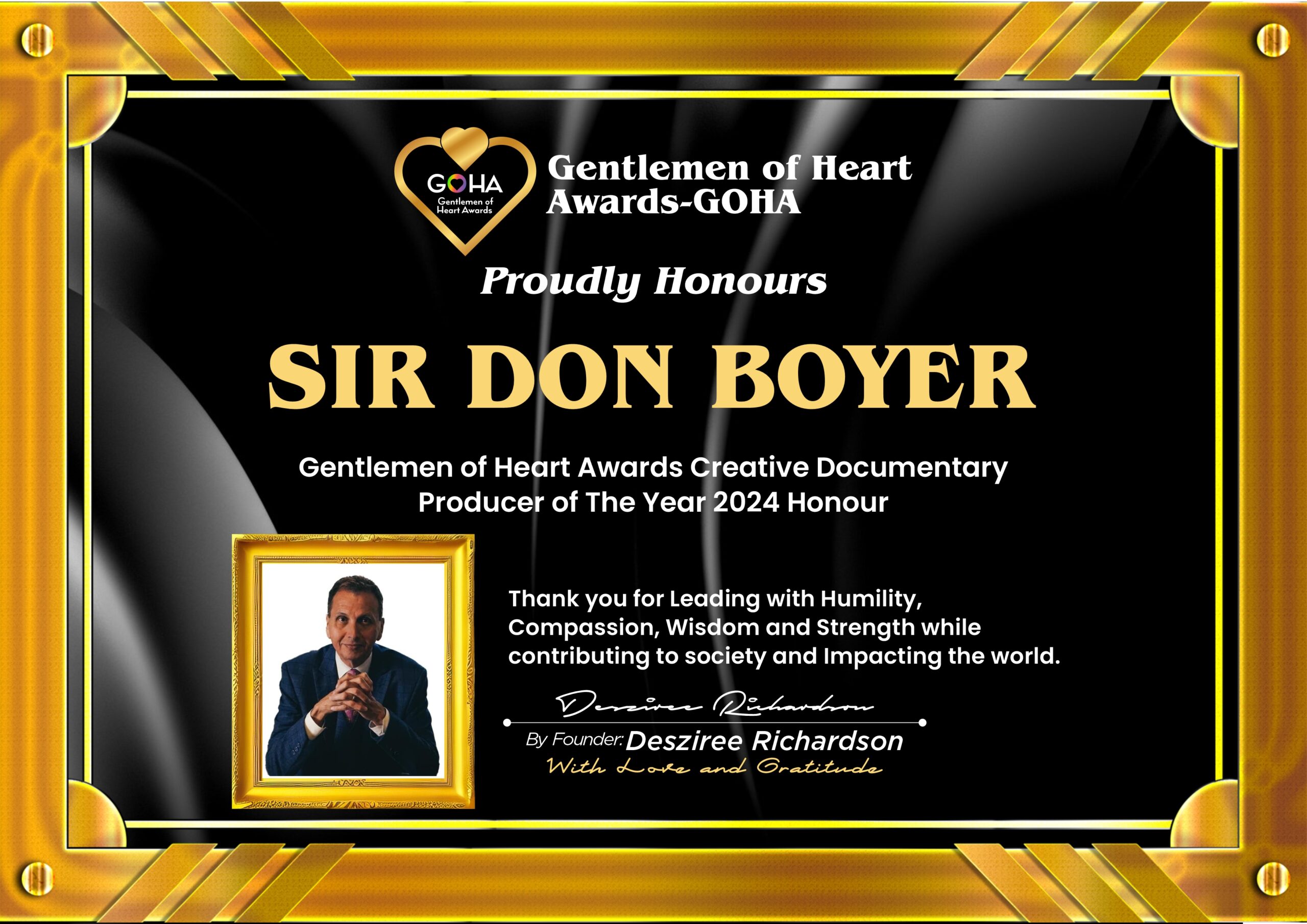 GOHA Certificate 2024 (Sir Don)