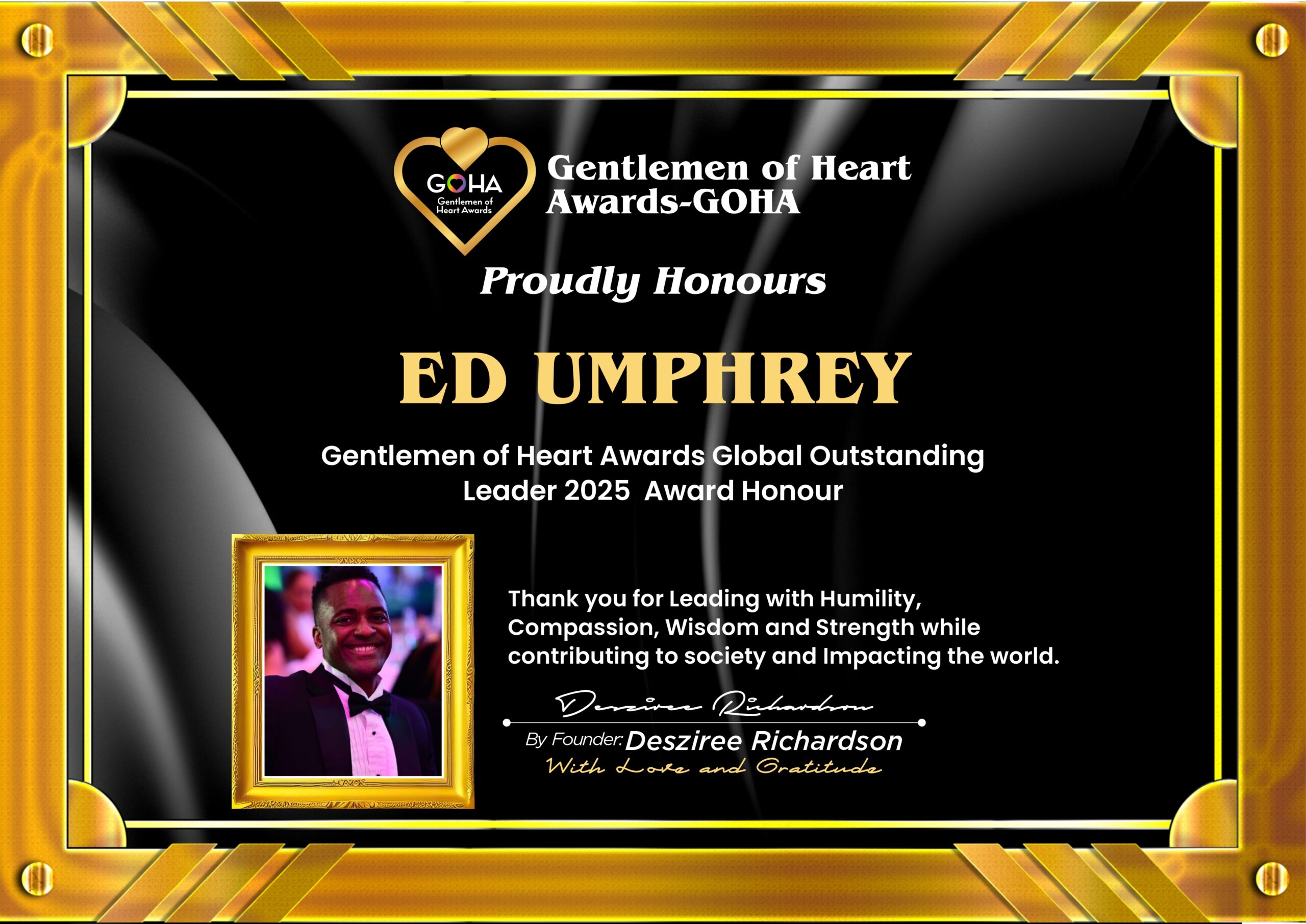 GOHA Certificate 2025 (ED Umphrey)