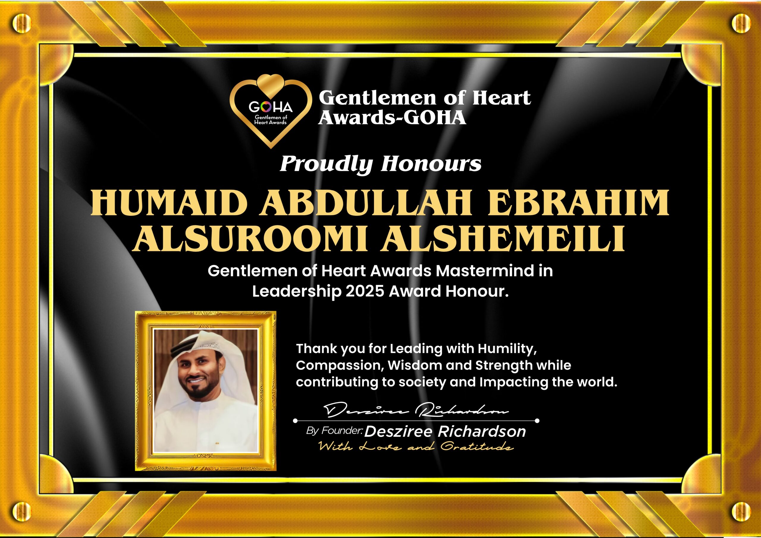 GOHA Certificate 2025 (Humaid)
