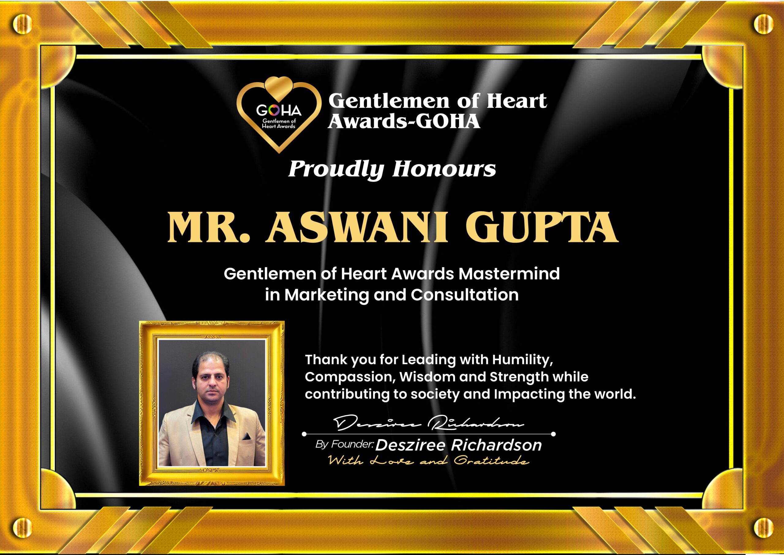 GOHA Certificate 2025 (Mr. Aswani)
